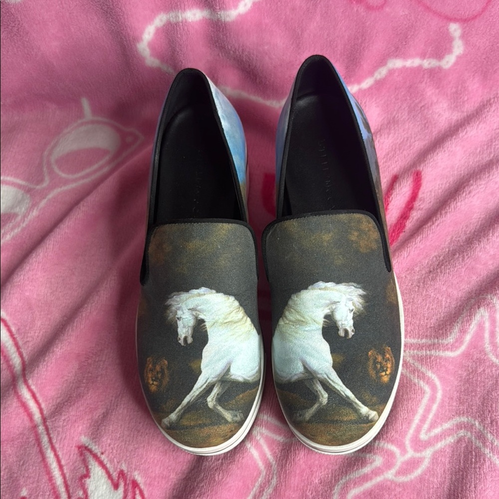 Stella McCartney Black and White Sneakers for Everyday Comfort